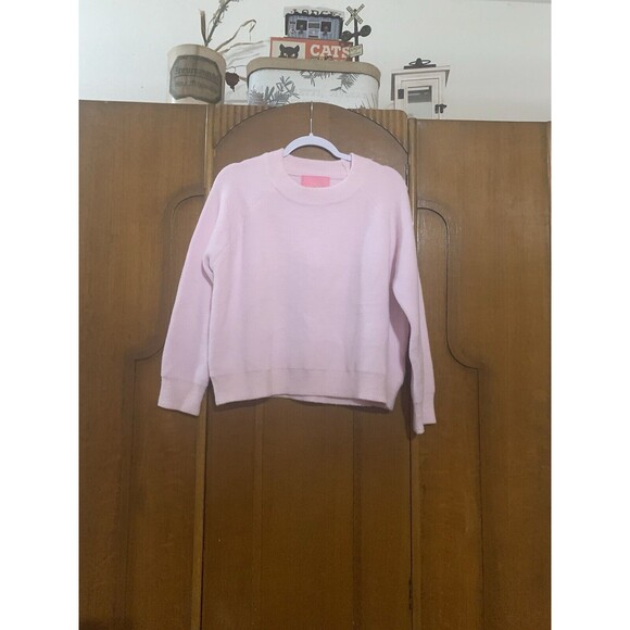 Azalia Wang. Pink Pull Over Sweater.Size Large/ B25 - Picture 1 of 4